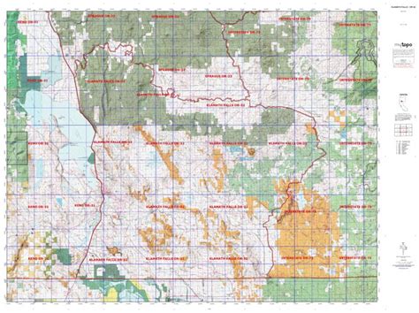 Oregon Unit 32 Topo Maps Hunting And Unit Maps Huntersdomain