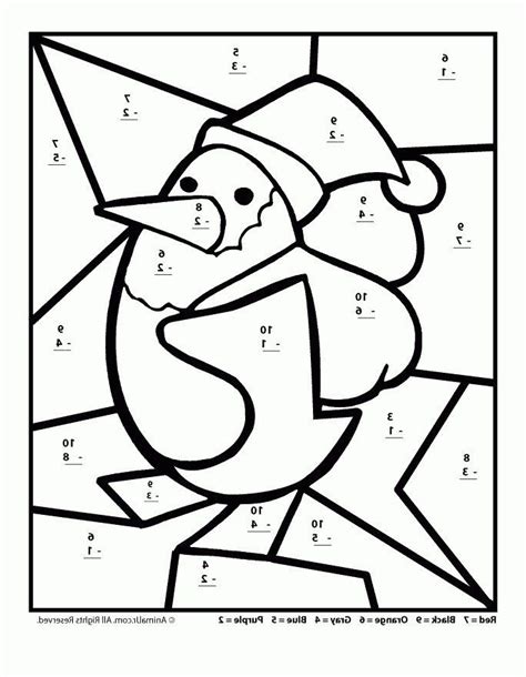 Christmas Coloring Pages For 3rd Graders Ameise Live
