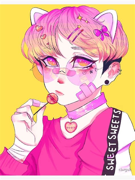 Pink Hair Anime Boy Pfp