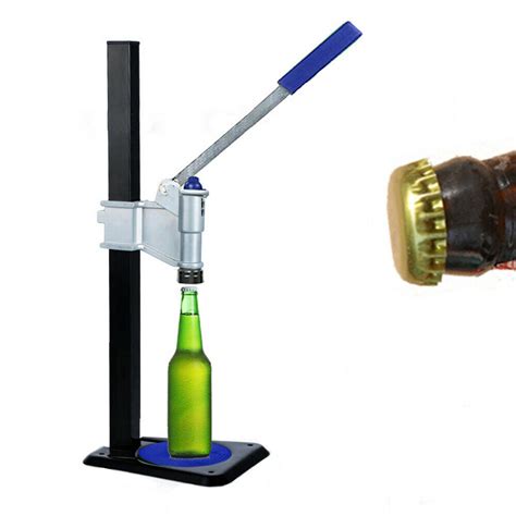 manual glass bottle capper capping sealing machine homebrew beer drink sealer au ebay