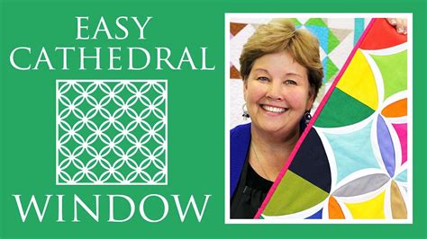 Make A Easy Cathedral Window Quilt With Jenny Doan Of Missouri Star
