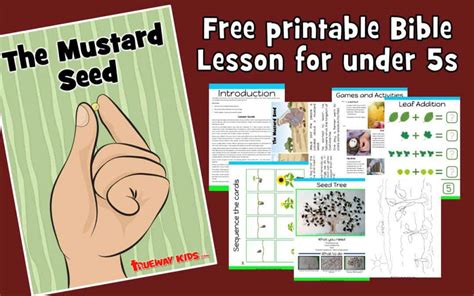 Parable Of The Mustard Seed Activity