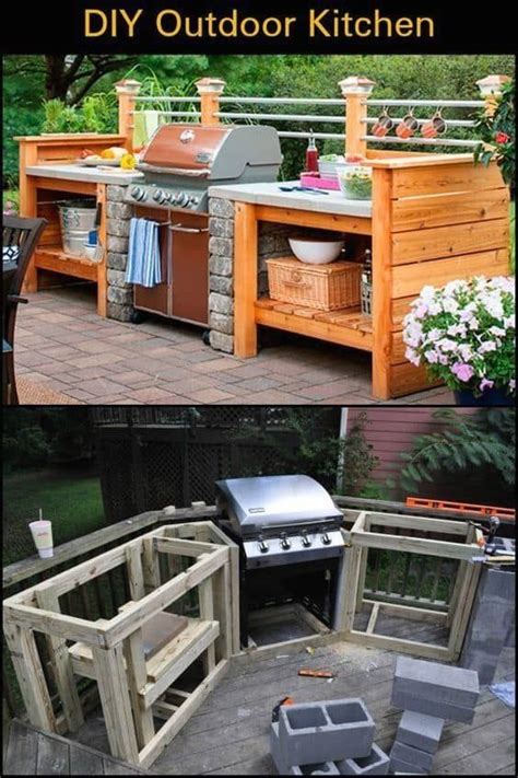 Avoid this by positioning your outdoor kitchen near an entrance or in close proximity to a. 9 DIY Outdoor Kitchen- DIY Easy ideas and Tutorial ...