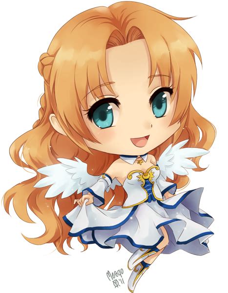 Chibi Anime Girl Anime Chibi Angel Girl 531x657 Png Clipart Download