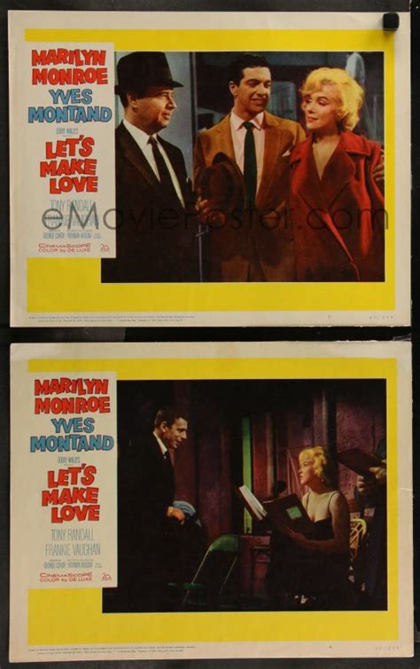 EMoviePoster Com 7k1030 LET S MAKE LOVE 2 LCs 1960 Sexy Marilyn Monroe