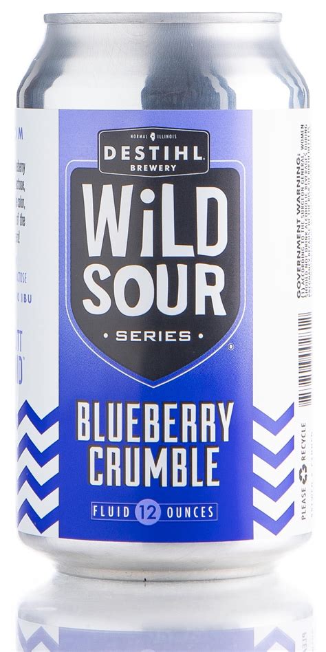 Review Destihl Brewery Wild Sour Series Blueberry Crumble Craft Beer And Brewing