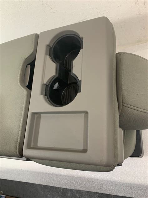 2015-2022 FORD F150 CENTER JUMP SEAT / CONSOLE GRAY CLOTH OEM! F250 | eBay