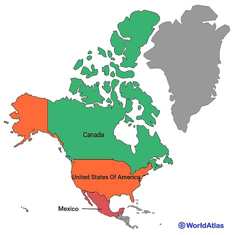 What Are All The Countries In North America Uno
