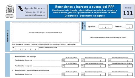 Modelo Retenciones E Ingresos A Cuenta Del Irpf Asesor A Y Gestor A En Sevilla