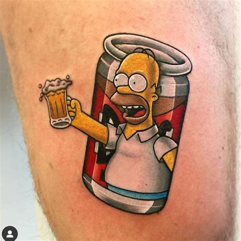 Top Homer Simpson Tattoo Spcminer Com