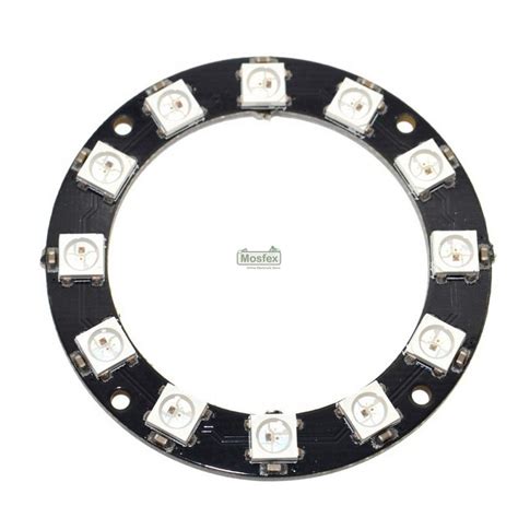 Neopixel หลอดไฟ Led Ws2812b Rgb Led Ring 12 ดวง หลอดไฟ