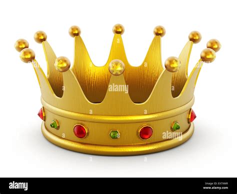 King Crown Isolated Hi Res Stock Photography And Images Alamy