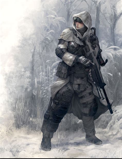Winter Soldier Choi Junmyung Sci Fi Characters Sci Fi Concept Art
