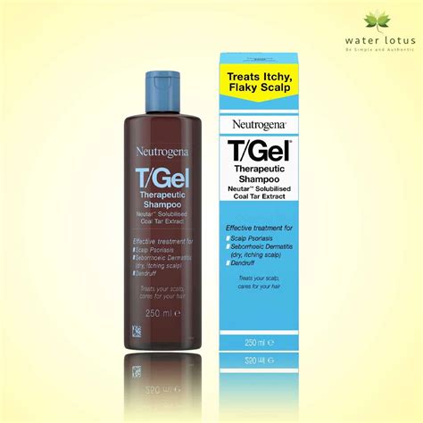 Neutrogena T Gel Therapeutic Shampoo 250ml Water Lotus Care