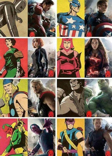 Avengers Then And Now Marvel Comics Comics Comic Book Heroes