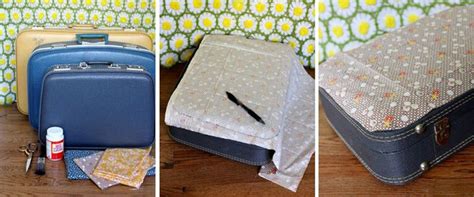 7 Diy Ways To Upcycle Vintage Suitcases Diy Projects Diy Suitcase