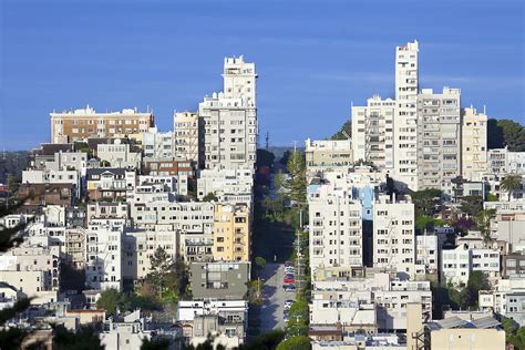 Russian Hill Neighborhood San Francisco California Usa Photograph By