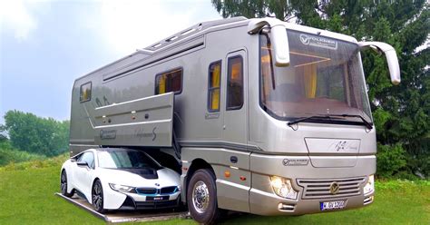 Therefore, the number can be cut in half, while others won't be affected much at all. Bespoke RV hides sports car in mobile garage - Curbed