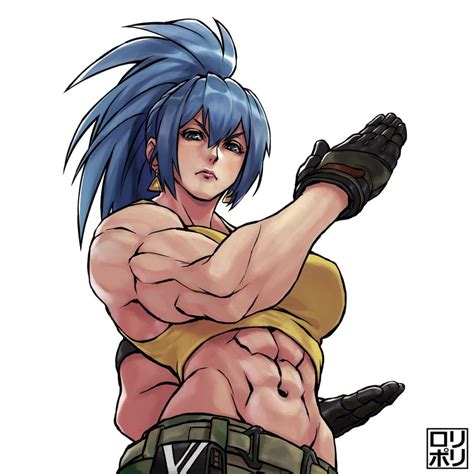 Leona Heidern The King Of Fighters And 1 More Drawn By Jamrolypoly