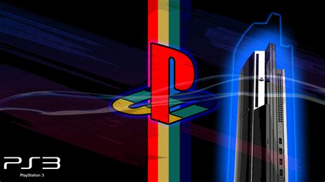 Download Ps Logo And Ps3 Wallpaper By Rodneybrooks Playstation
