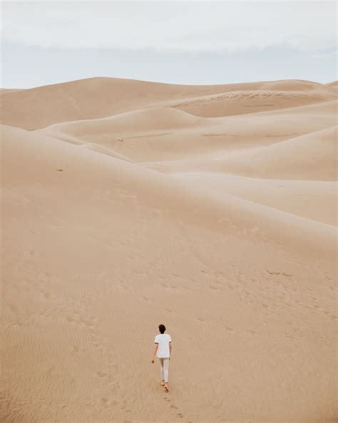 Free Images Landscape Walking Desert Dune Desolate Habitat