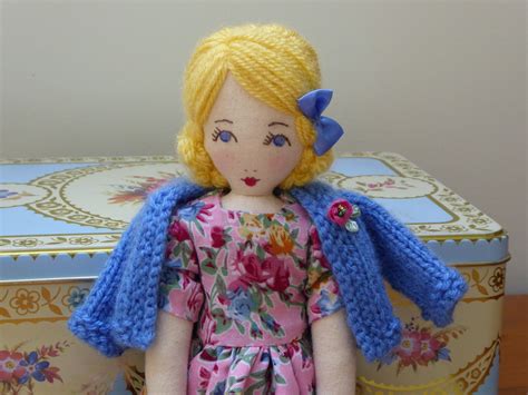 Little Darling Cloth Heirloom Doll Designed And Lovingly Hand Made By