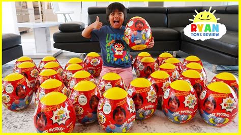 Giant Easter Egg Hunt Surprise Toys For Kids Pretend Play With Ryan