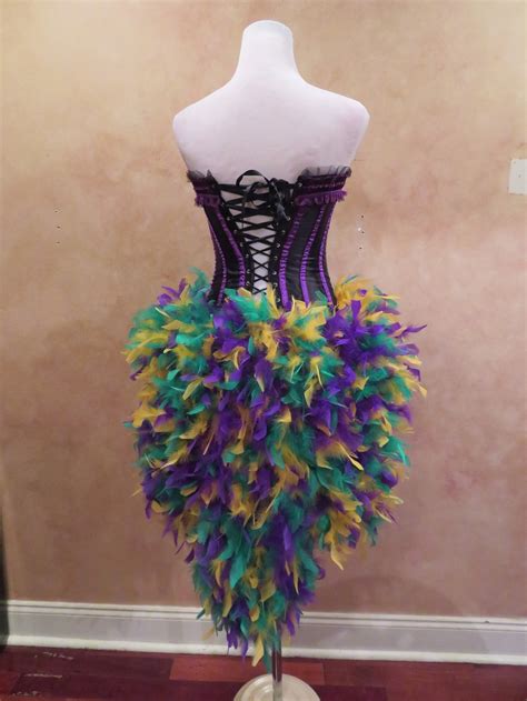 Multi Colored Mardi Gras Masquerade Carnival Party Dress Etsy