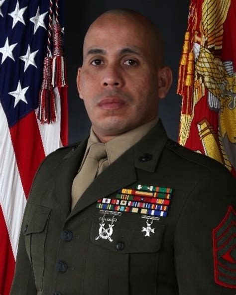 First Sergeant Carlos M Mena Marine Corps Installations Pacific