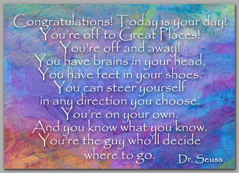 Graduation Card Today Is Your Day Quote