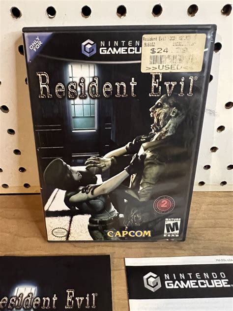 Resident Evil Nintendo Gamecube 2002 Complete Cib Tested And Working