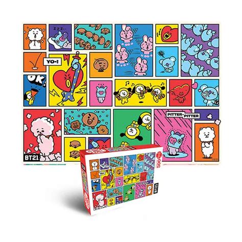 Bt21 Jigsaw Puzzle 500pcs Focus On Me Box O Bliss