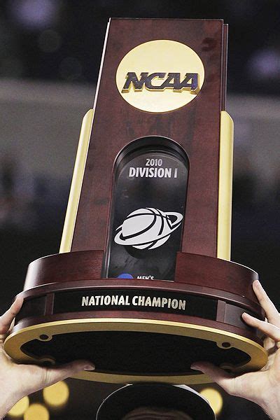 ncaa men s division i college basketball championship trophy