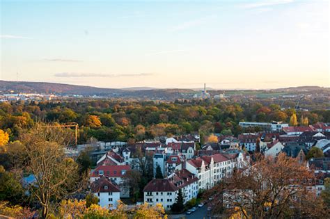 Aerial View Of The City Of Kassel In Hessen Germany Panoramic Photo Of