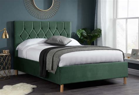 Locksley Green King Size Bed Frame King Size Bed Frames Bed Frames
