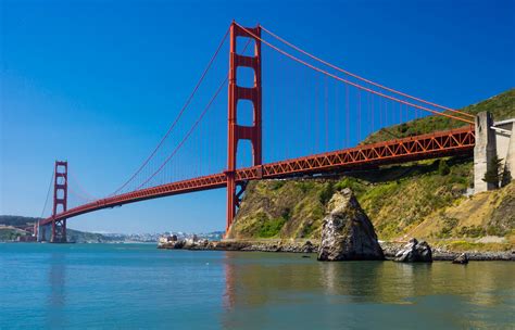 San Francisco Bridge Golden Gate Sky Gulf Hd Wallpaper