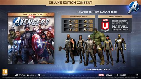 Ps4 Marvel´s Avengers Deluxe Edition Square Enix Tooted Gamestar