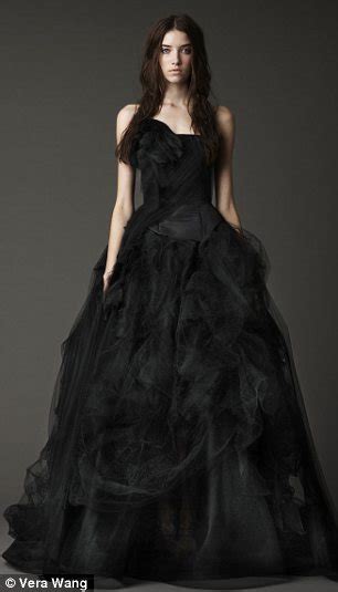 Vera Wangs Black Wedding Dresses Mark A Turning Tide For Bridal Trends