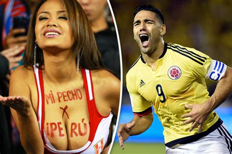 Peru Vs Colombia Radamel Falcao Admits Discussing Draw In One Of Worlds Sexiest Fixtures
