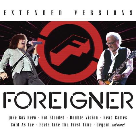 Foreigner Extended Versions Live 2010 Cd Jpc