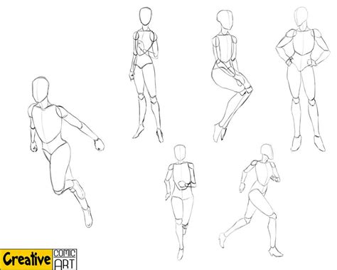 Basic Human Figure Drawing Basics Part Creative Comic Art Figure