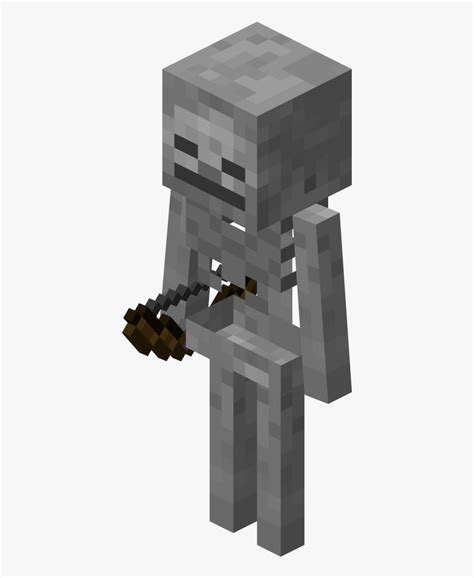 Minecraft Skeleton Mob Herobrine Video Game Minecraft Skeleton Png