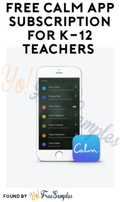 Find out in my updated 2020 review! FREE Calm App Subscription Valued at $59.99 for K-12 ...