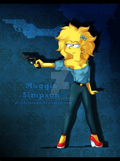 Adult Maggie Simpson Colored Vers