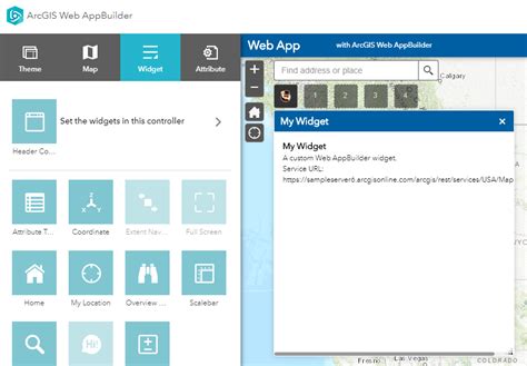 Web App Builder Custom Widgets What Can Esri Arcgis Online Agol Do