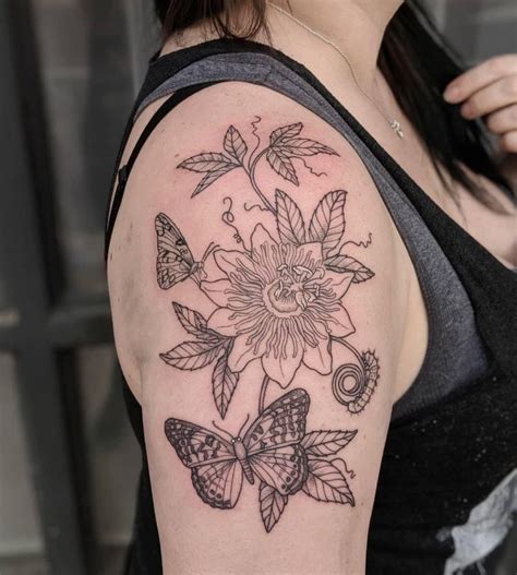 30 Pretty Passion Flower Tattoos You Must Try Style Vp Page 28