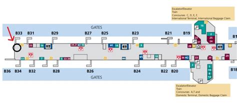 Domestic Atlanta Airport Map Delta Flying On American And Delta