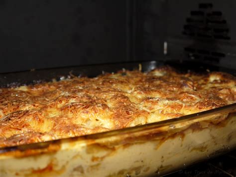 La Cuisine de Myrtille Gratin de pommes de terre aux lardons et aux