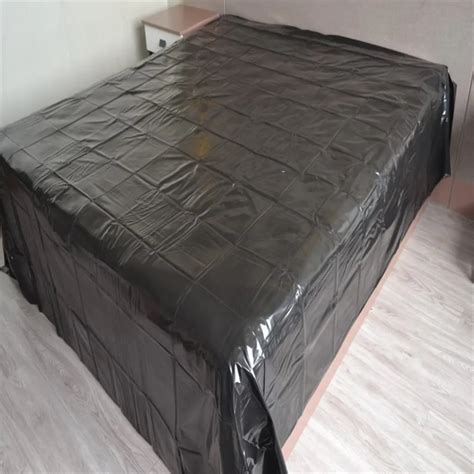 Spa Waterproof Sexy Adult Game Vinyl Mattress Cover Allergy Relief Full Queen King Bed Sheet Pvc