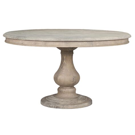 Wakefield Reclaimed Wood Grey Round Dining Table By Kosas Home Warm Grey Round Dining Table
